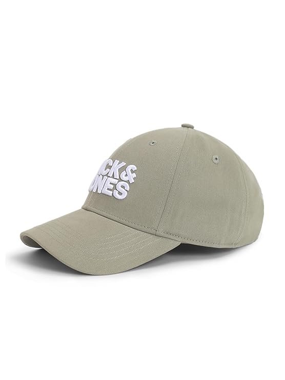 51Fr7G83qQL._SY741_ Jack & Jones Men's Cotton Baseball Cap with Adjustable Closure | Unisex Cap - Image 2
